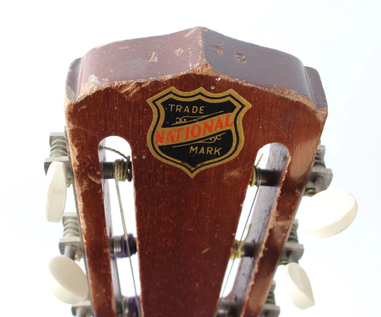 1932 National Style 2 Tricone Squareneck nickel plated - Image 11