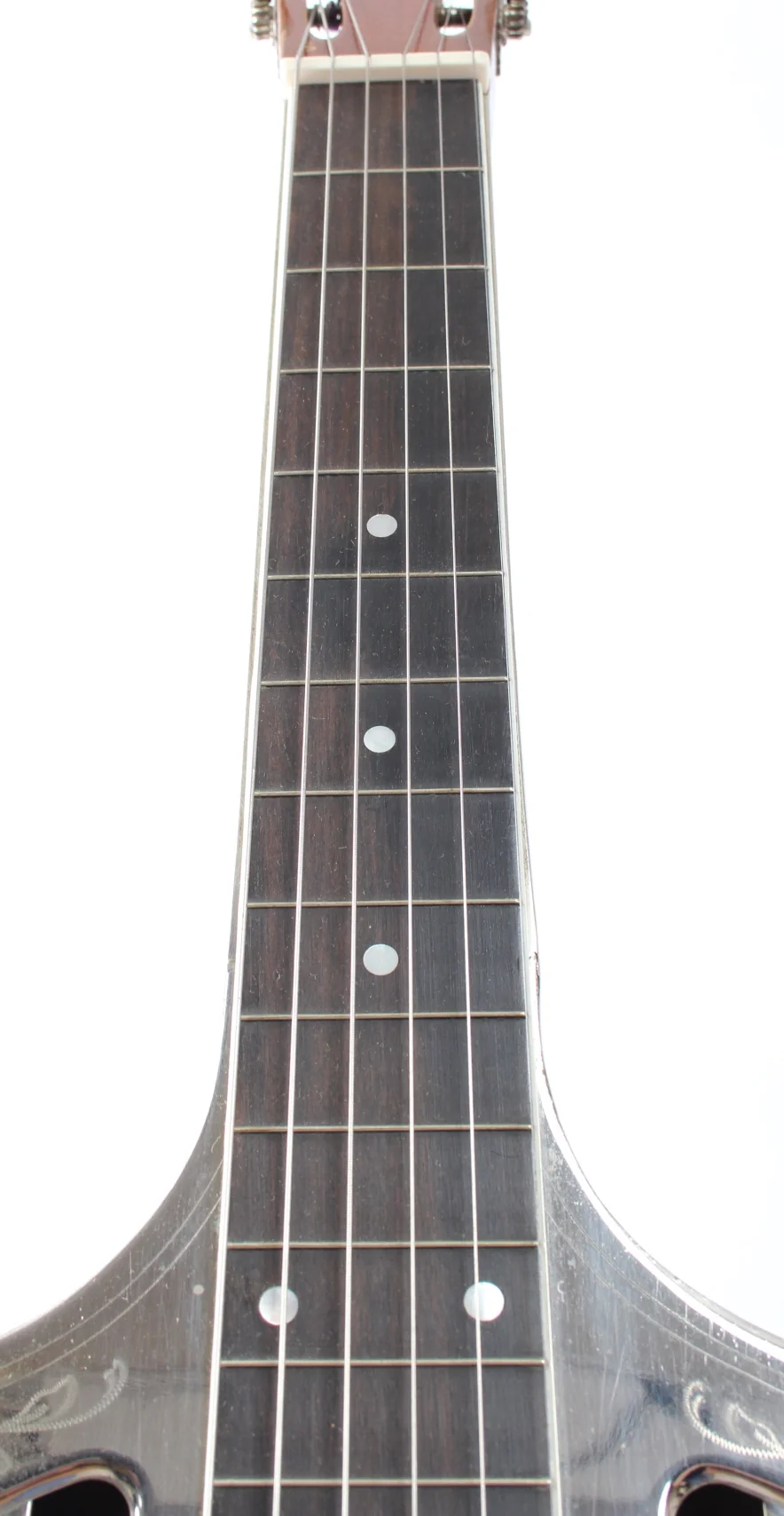 1932 National Style 2 Tricone Squareneck nickel plated - Image 4