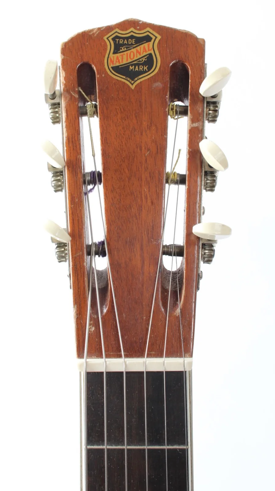 1932 National Style 2 Tricone Squareneck nickel plated - Image 5