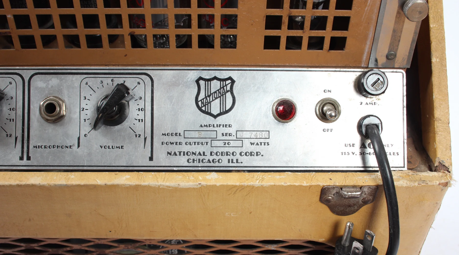 1938 National Model B amp - Image 6