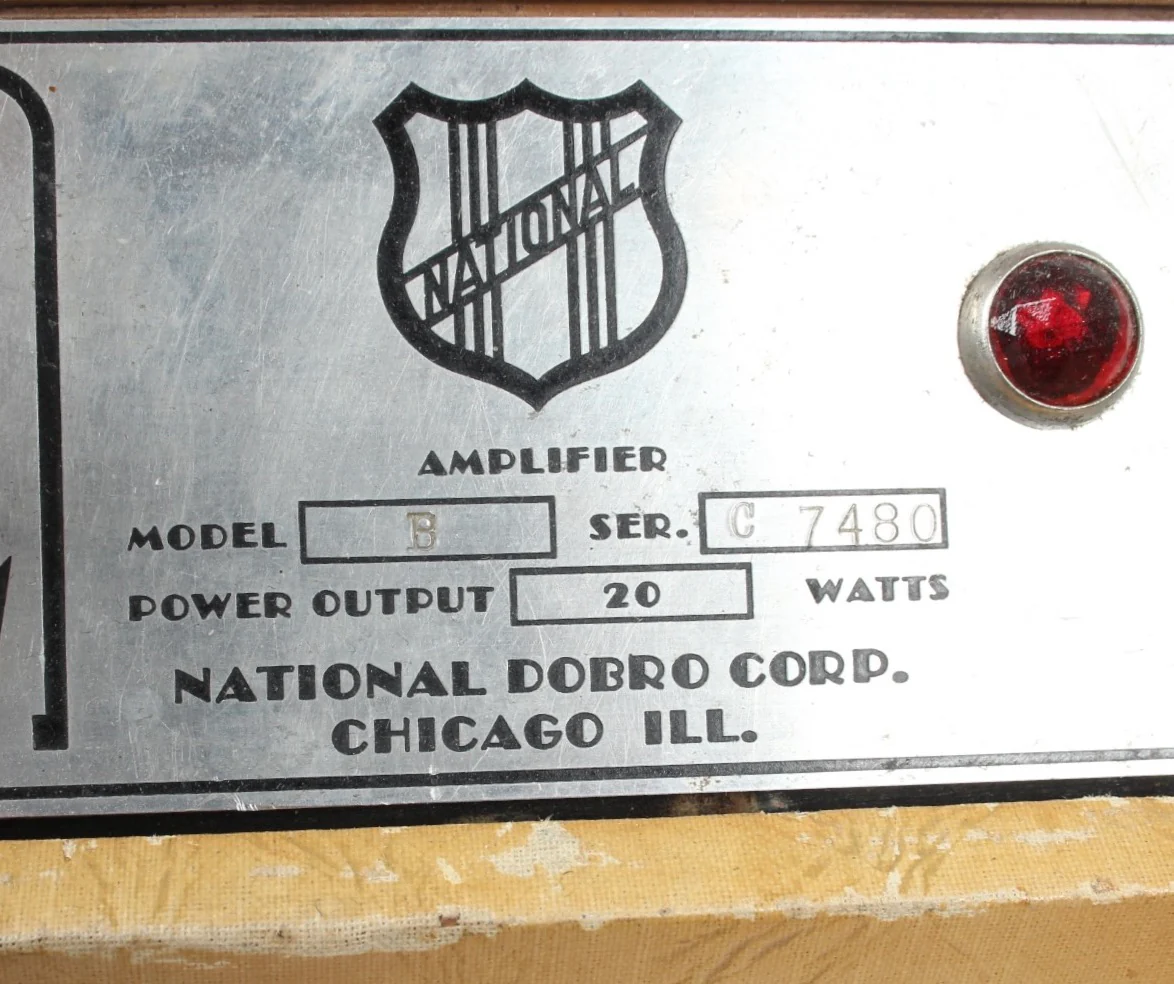 1938 National Model B amp - Image 7