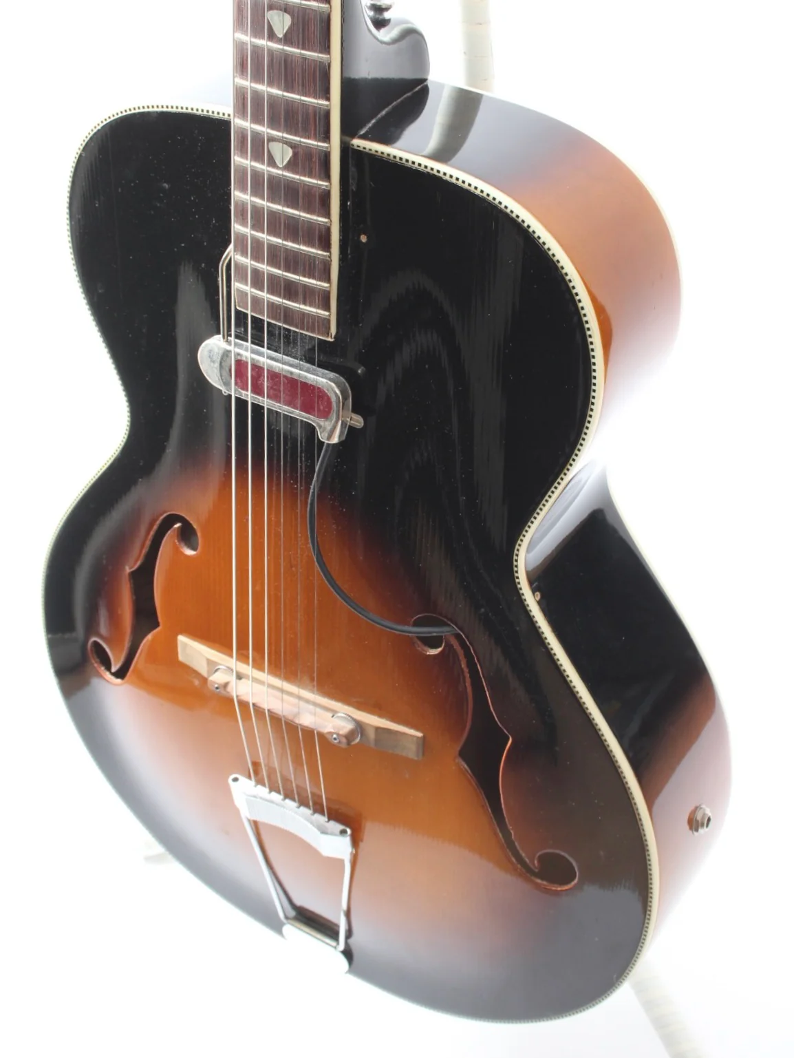 1950s Kay K6838 Deluxe sunburst - Image 3