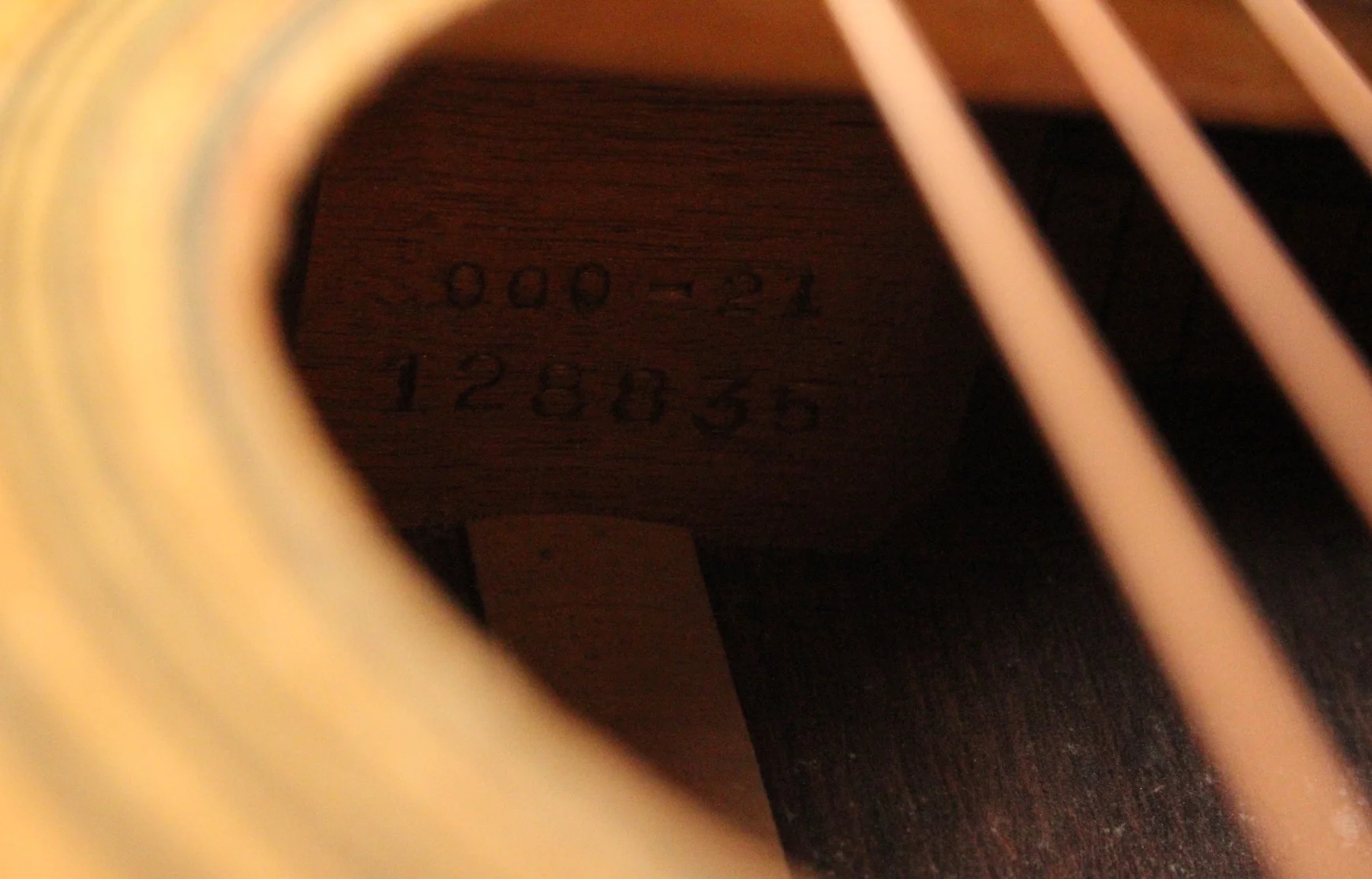 1953 Martin 000-21 natural - Image 11