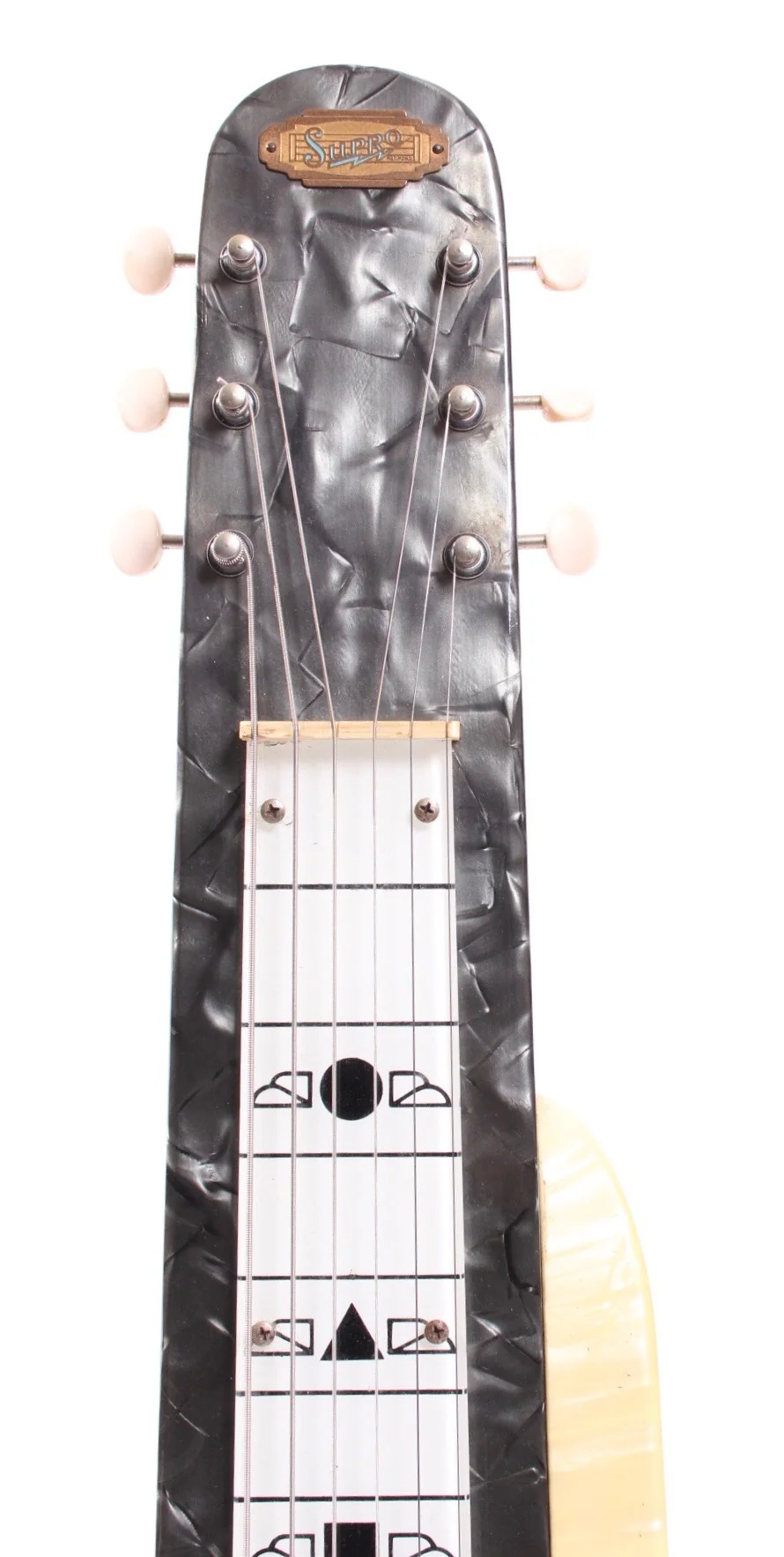 1953 Supro Streamliner lap steel mother of pearl duo-tone - Image 3