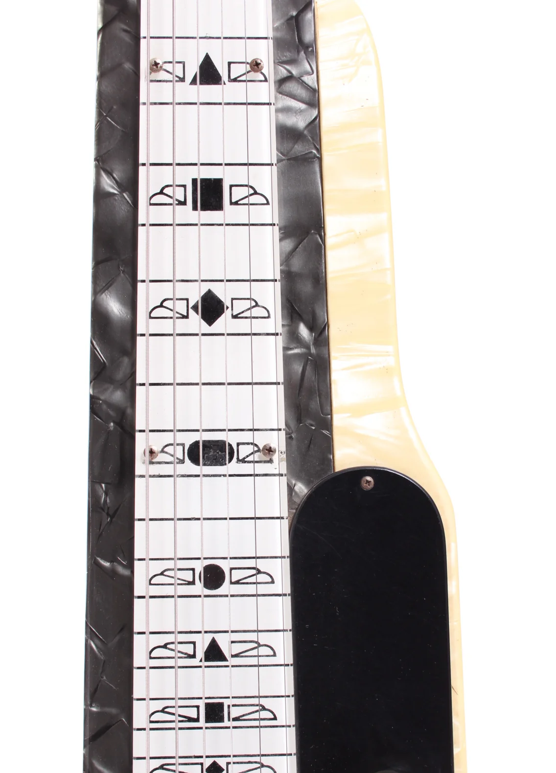 1953 Supro Streamliner lap steel mother of pearl duo-tone - Image 4