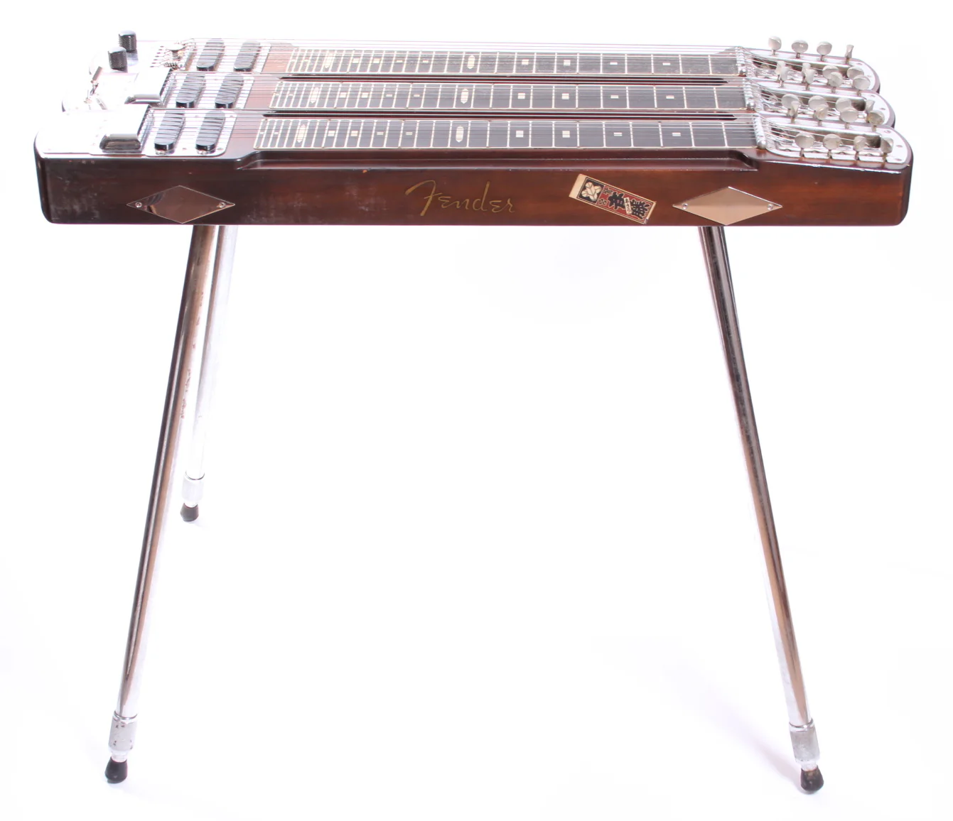 1955 Fender Stringmaster T8 Triple Neck Steel brown - Image 12