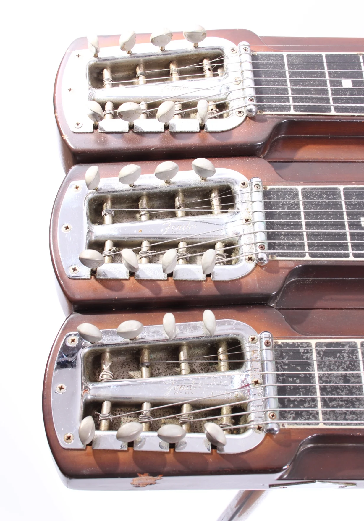 1955 Fender Stringmaster T8 Triple Neck Steel brown - Image 5