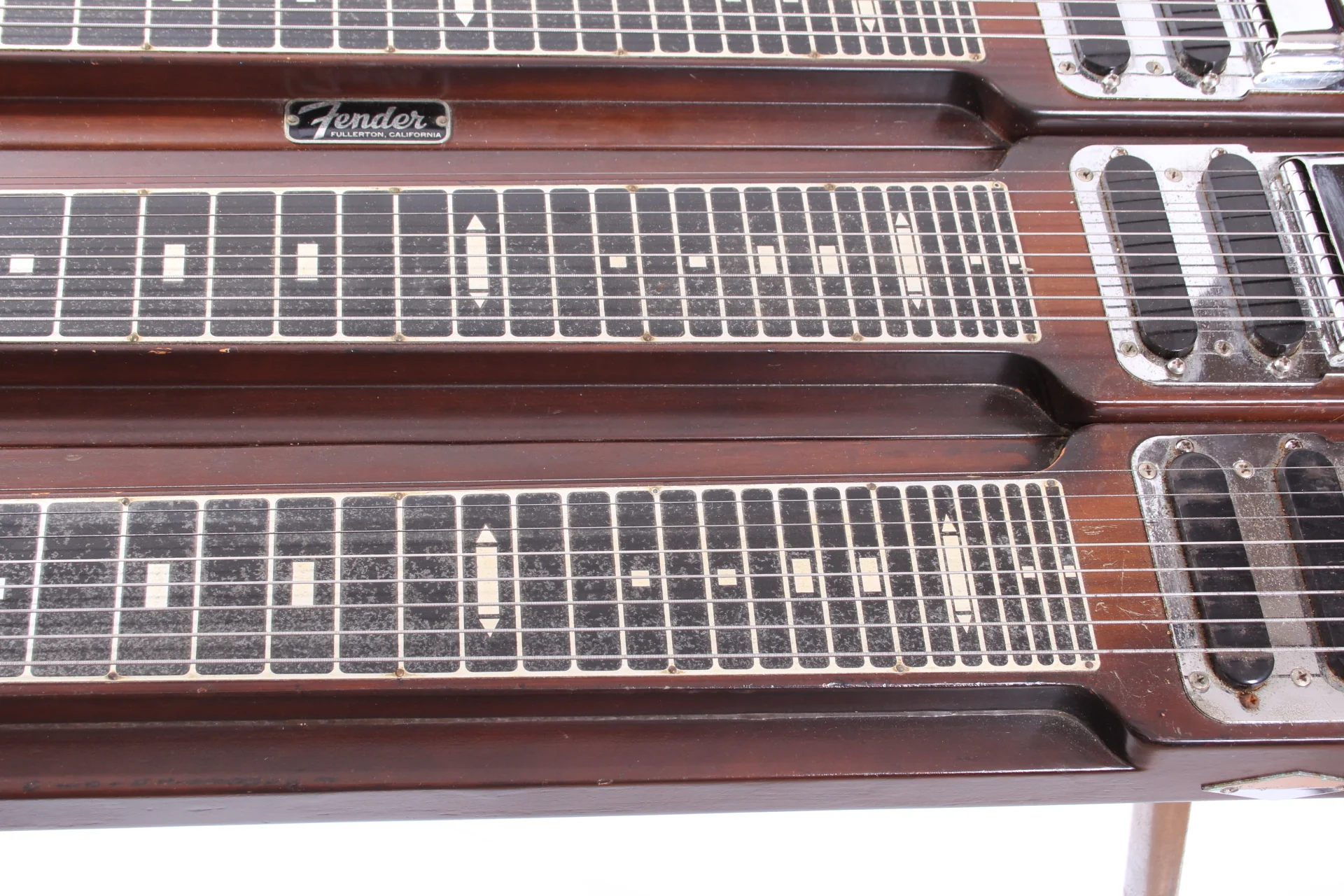1955 Fender Stringmaster T8 Triple Neck Steel brown - Image 7