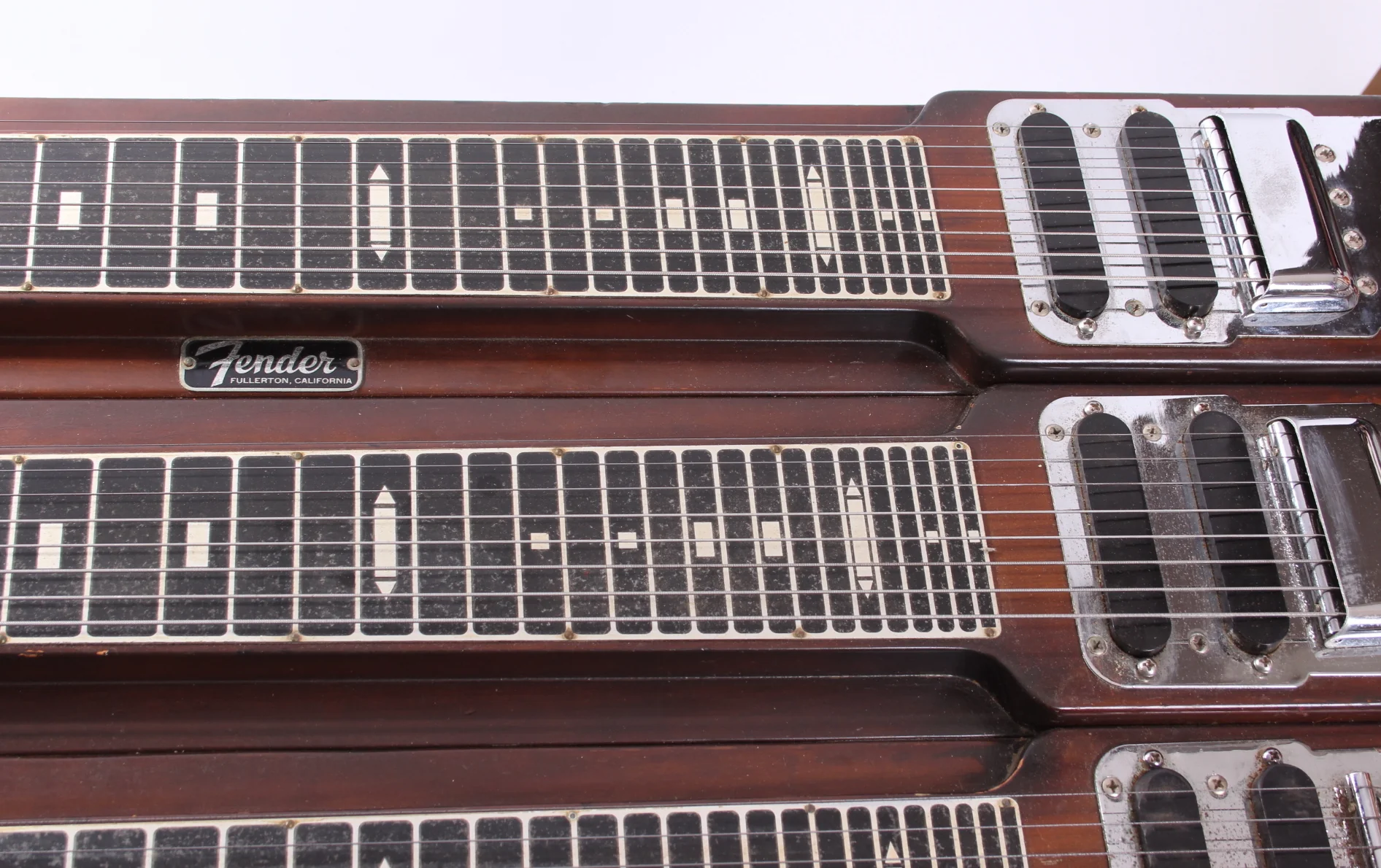 1955 Fender Stringmaster T8 Triple Neck Steel brown - Image 9
