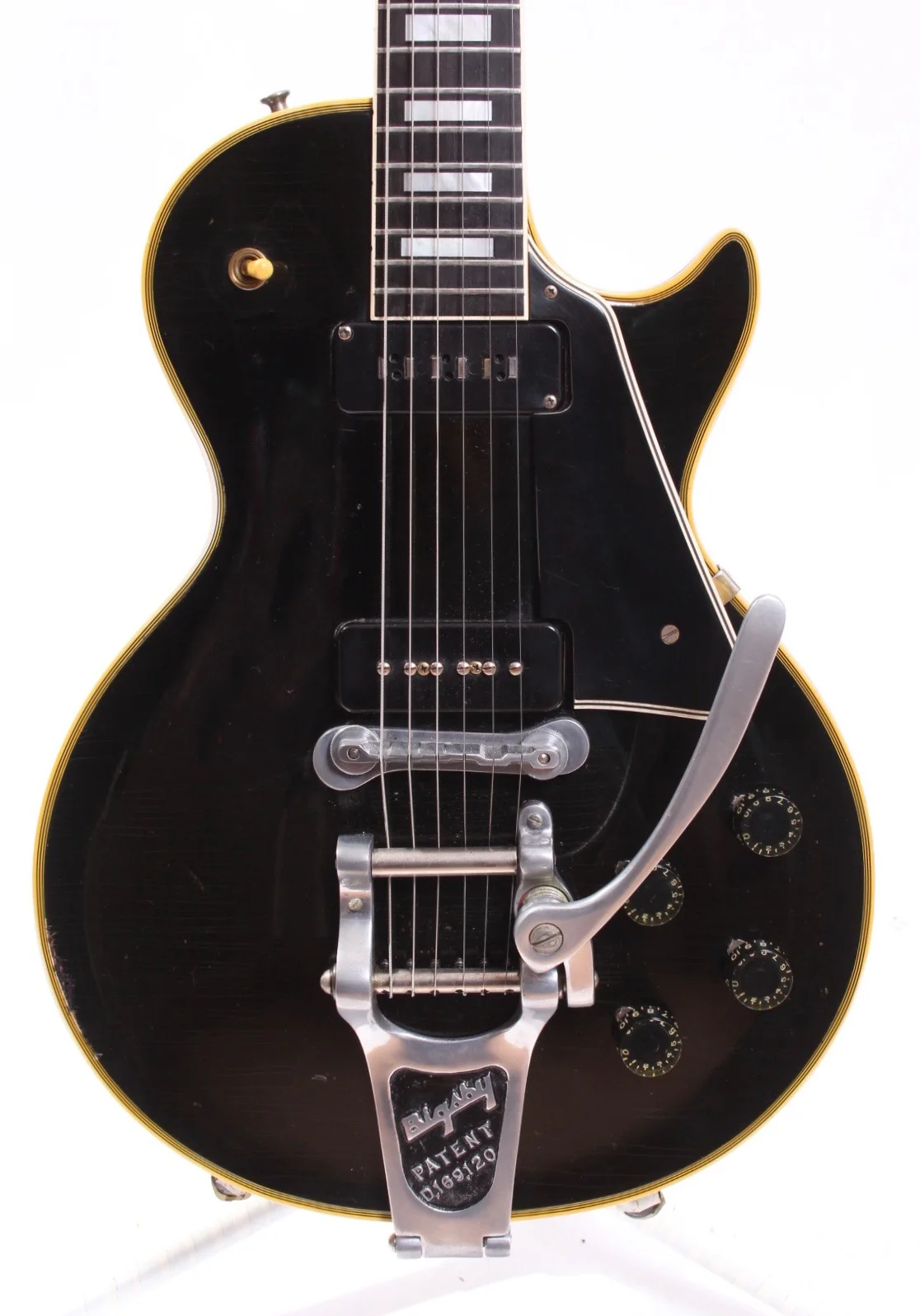 1955 Gibson Les Paul Custom Bigsby ebony - Image 2