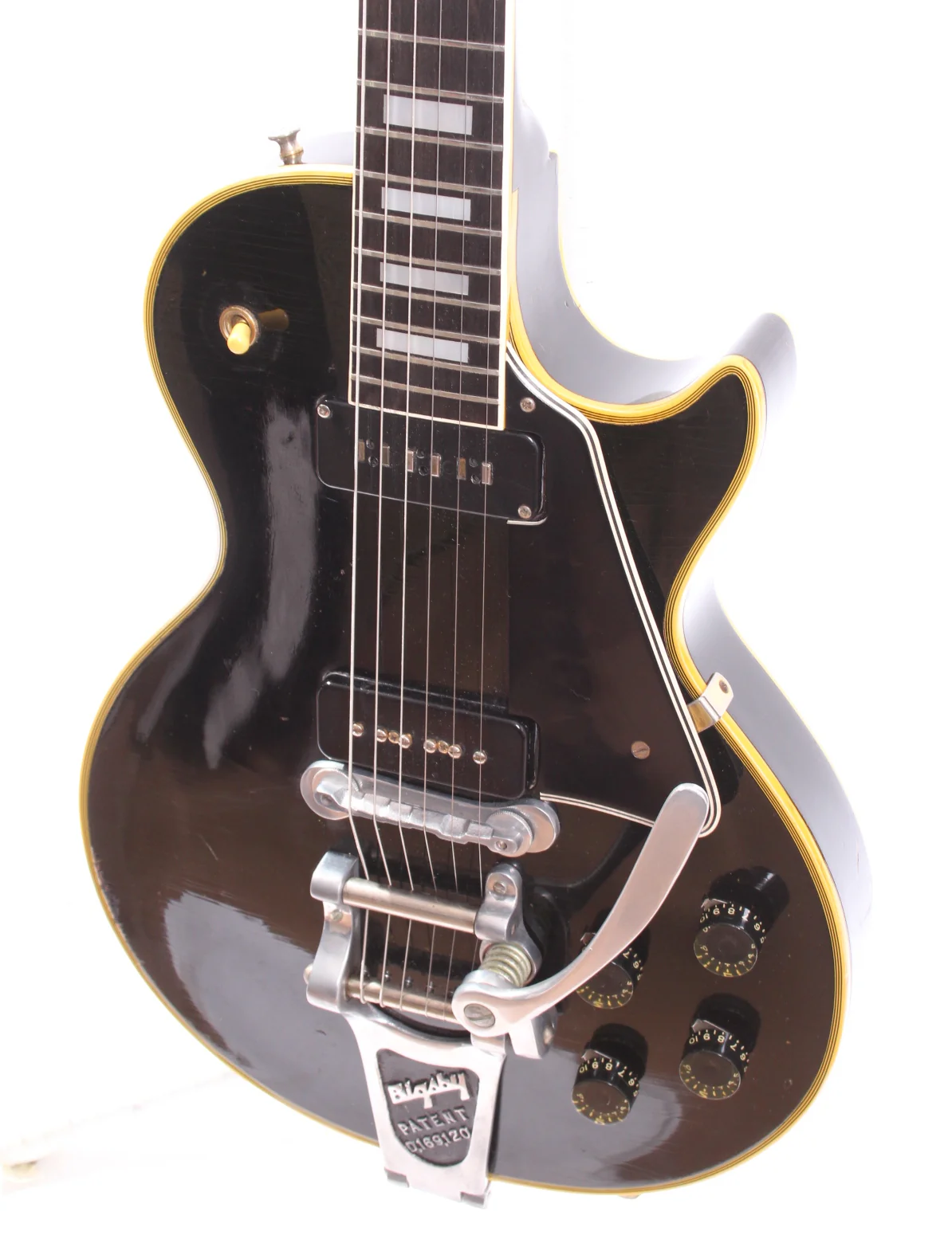 1955 Gibson Les Paul Custom Bigsby ebony - Image 3