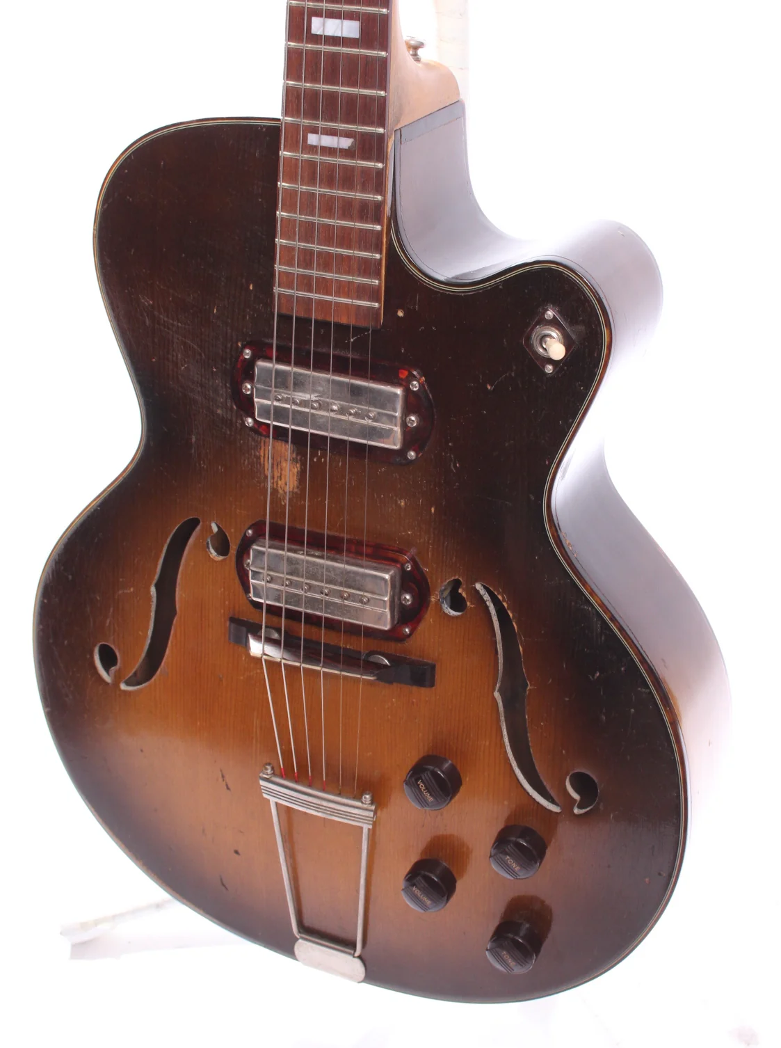 1955 Harmony H-62 sunburst - Image 3