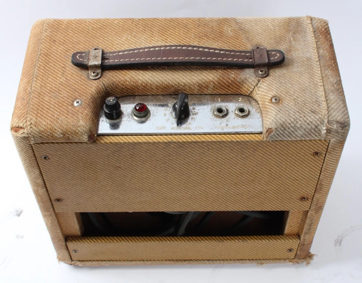 1956 Fender Champ 5F1 tweed - Image 5