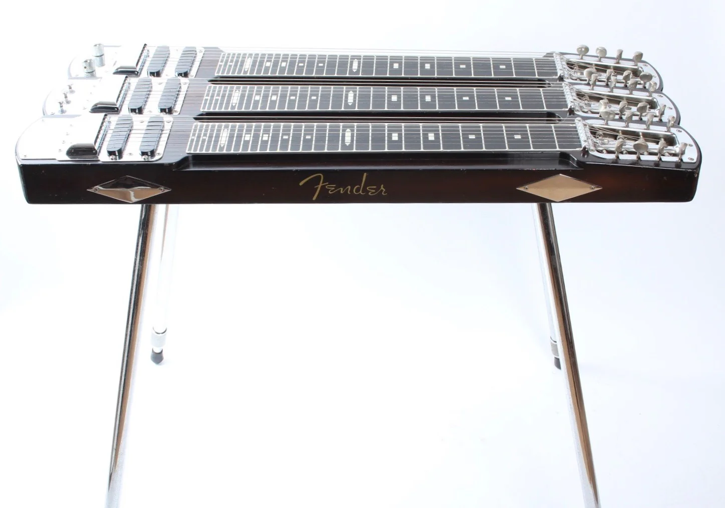 1956 Fender Stringmaster T8 3-Neck sunburst - Image 14