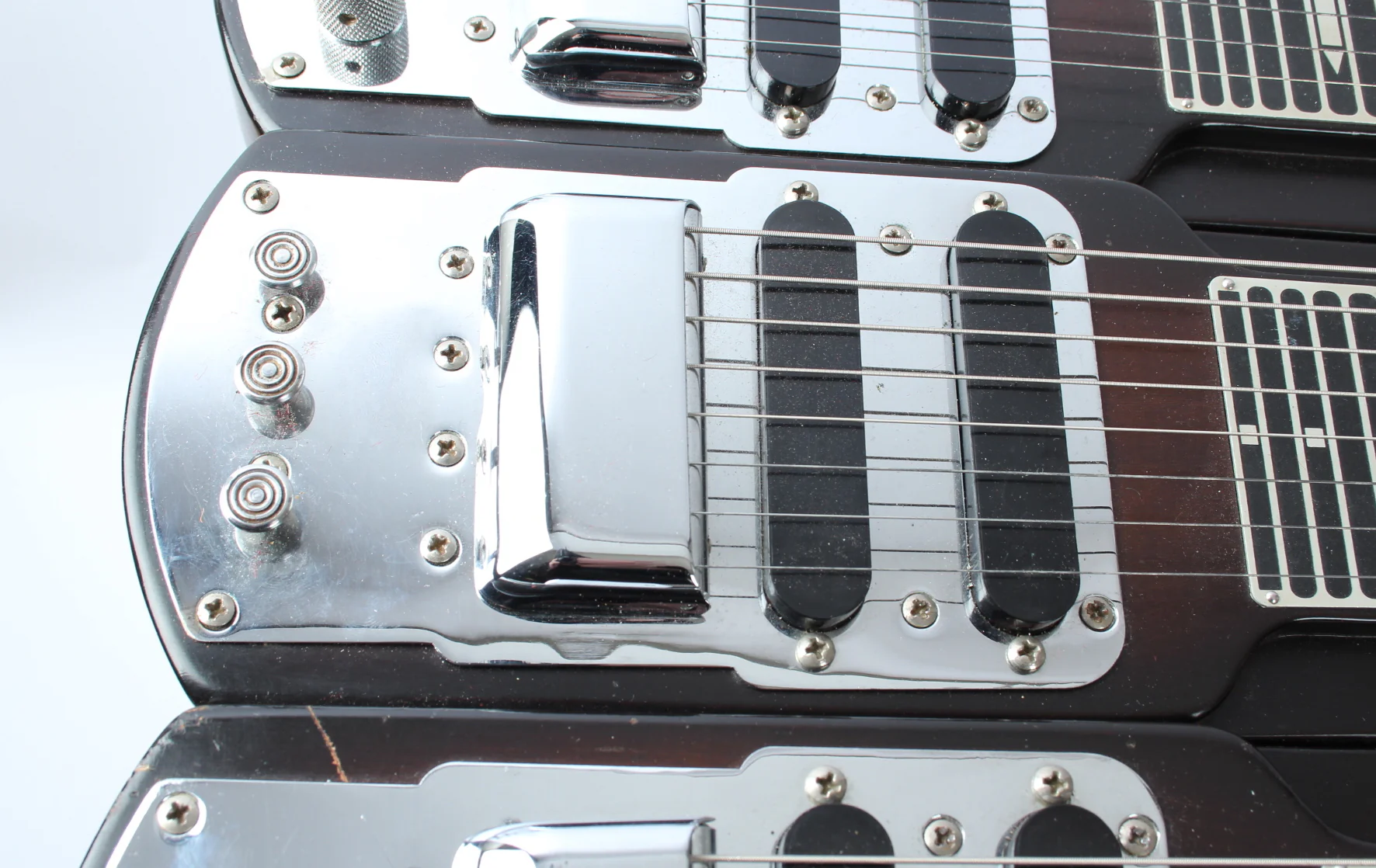 1956 Fender Stringmaster T8 3-Neck sunburst - Image 7