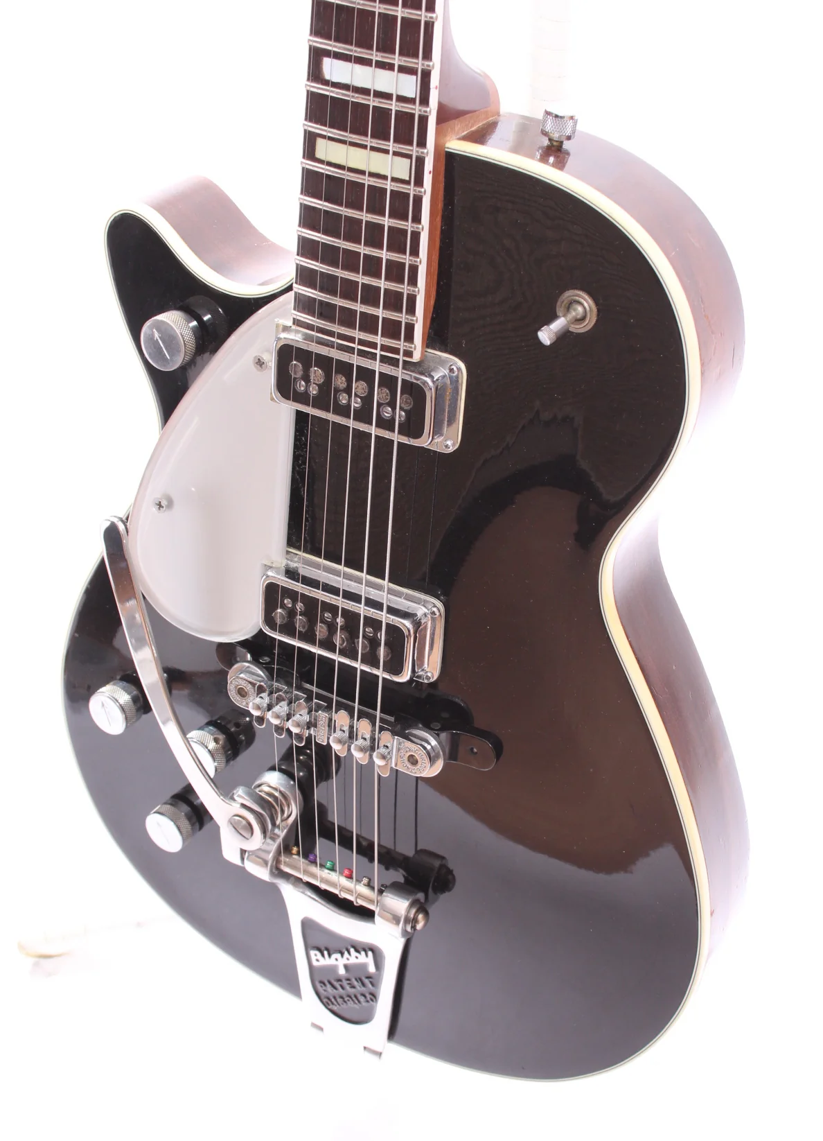 1956 Gretsch 6128 Duo Jet lefty black - Image 3