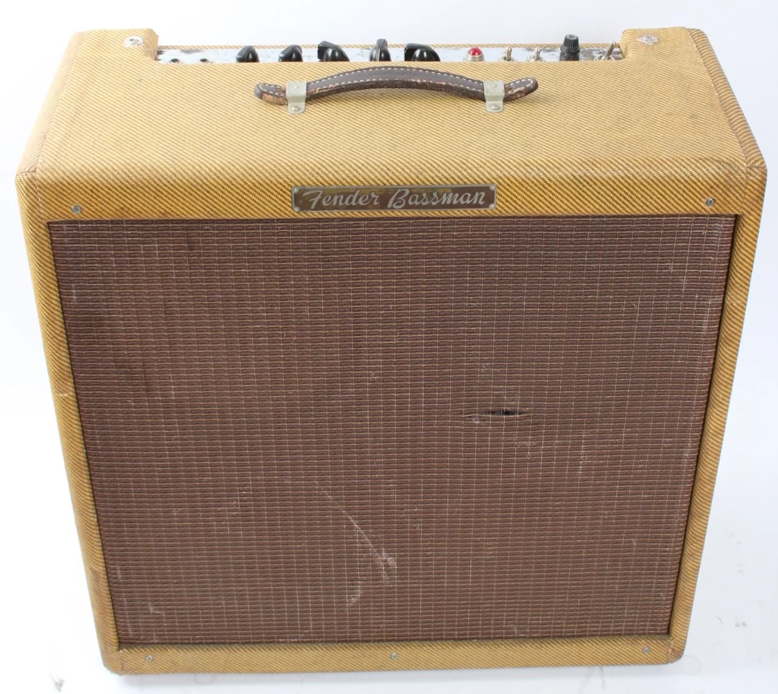 1957 Fender Bassman tweed - Image 3