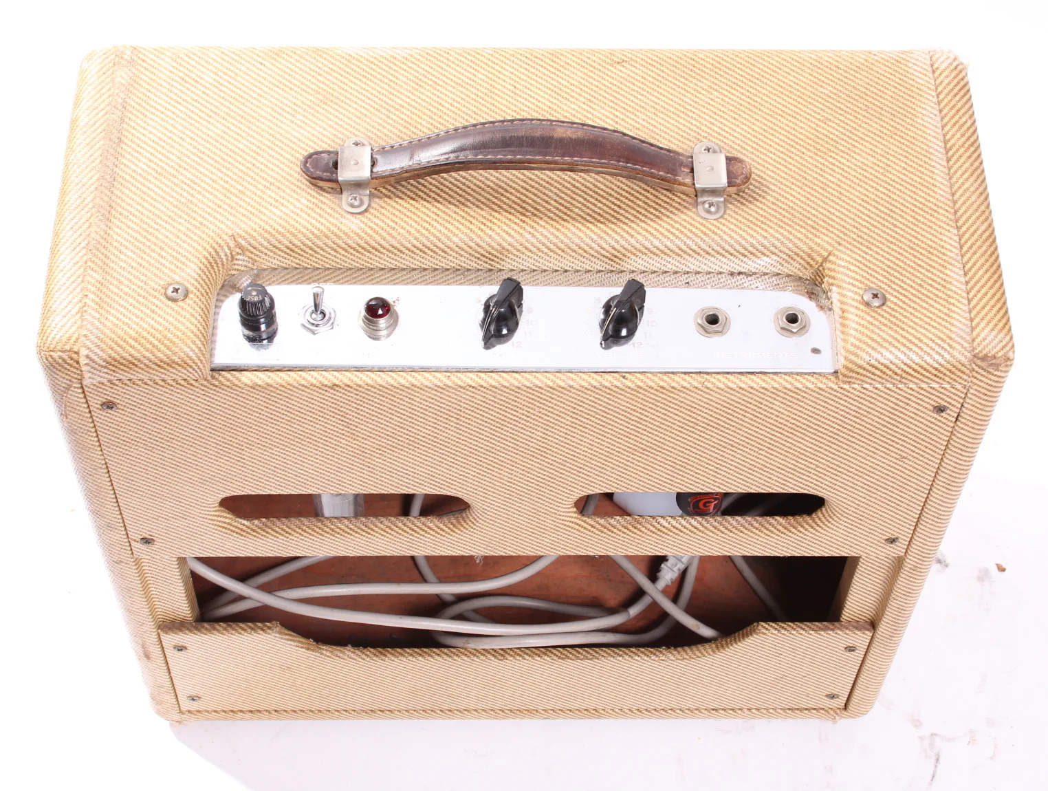 1957 Fender Princeton 5F2 tweed - Image 3