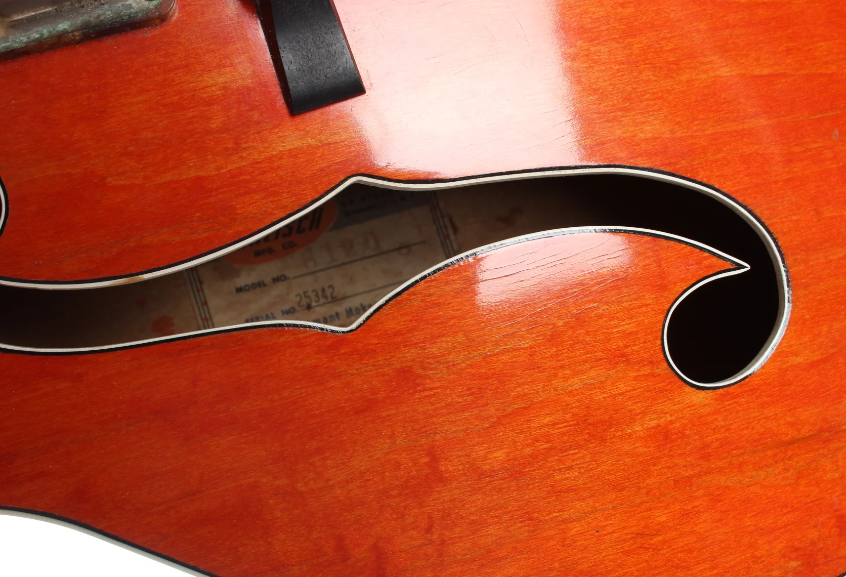 1957 Gretsch 6120 Chet Atkins orange - Image 11