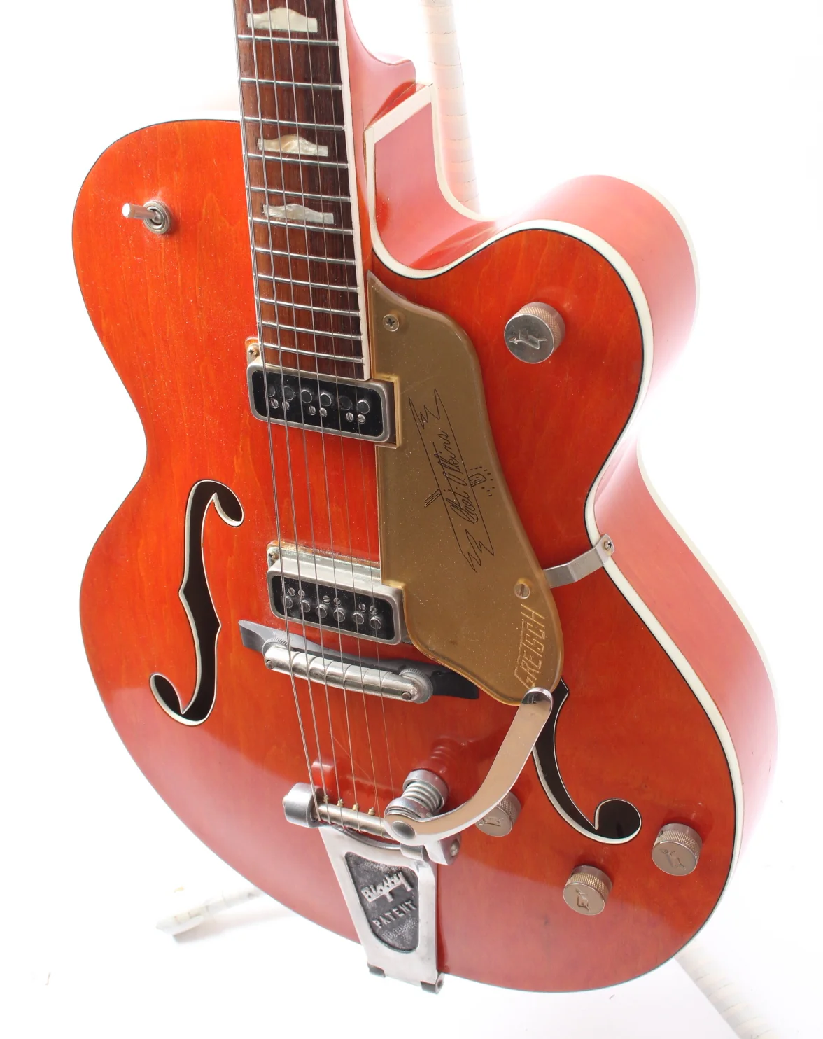 1957 Gretsch 6120 Chet Atkins orange - Image 3