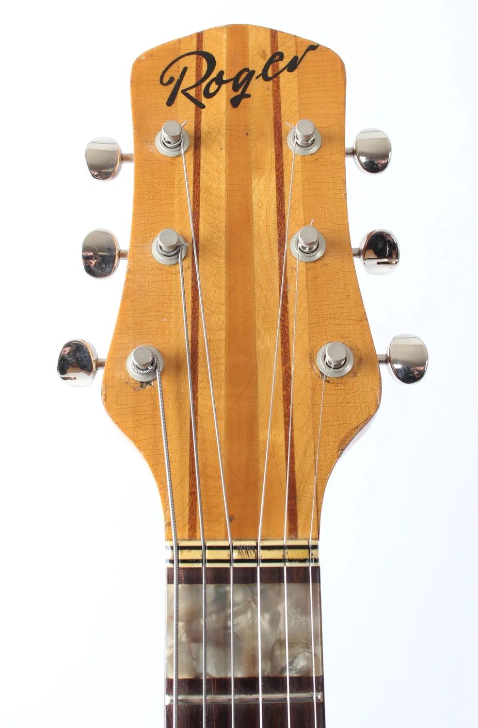 1958 Roger Junior Cut Away CA sunburst - Image 5
