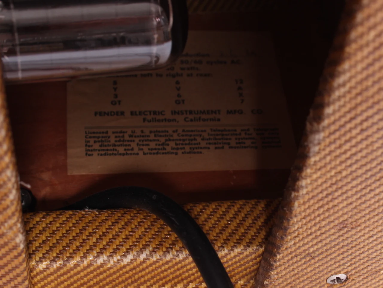 1959 Fender Champ 5F1 tweed - Image 6