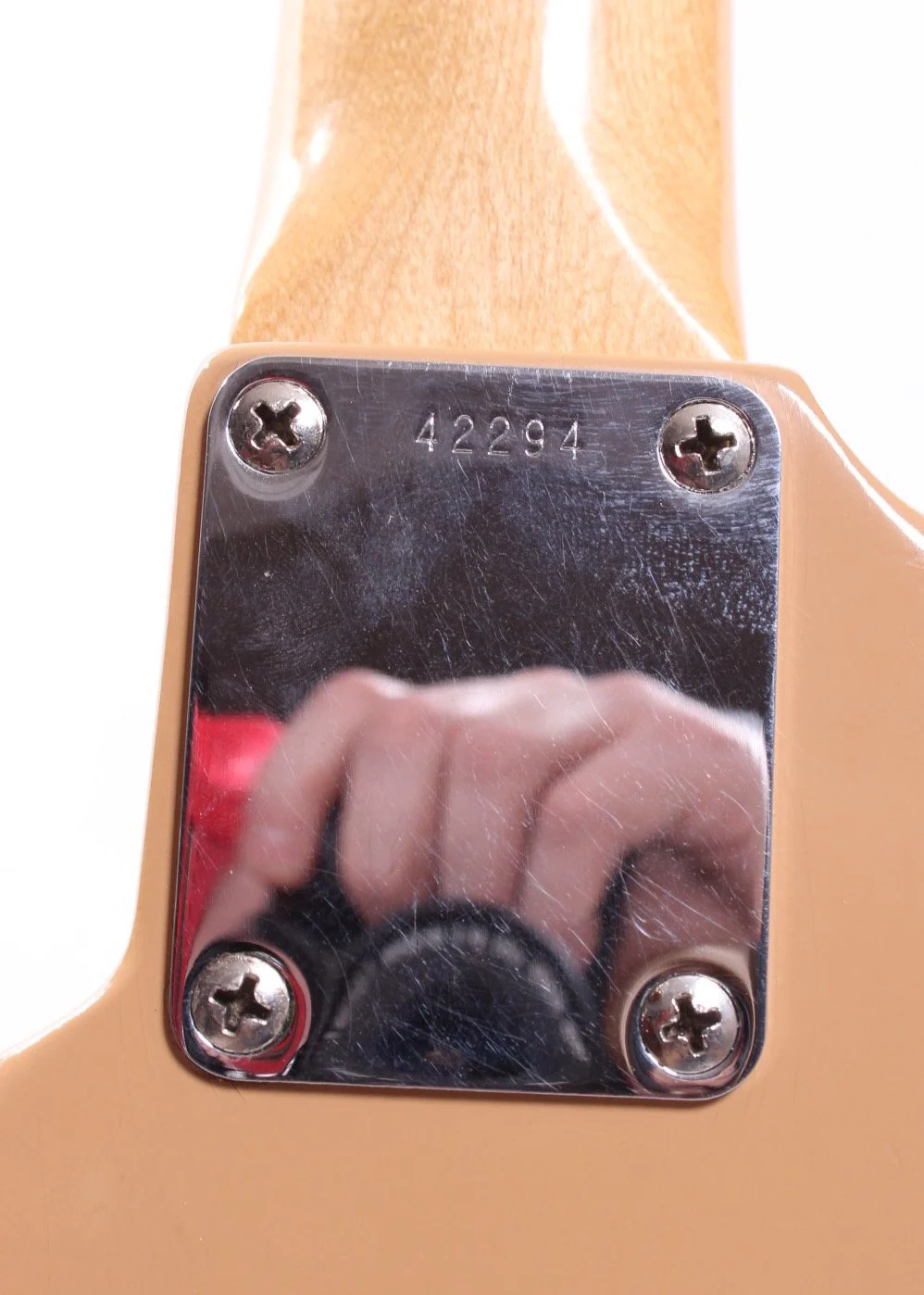 1959 Fender Musicmaster desert tan - Image 11