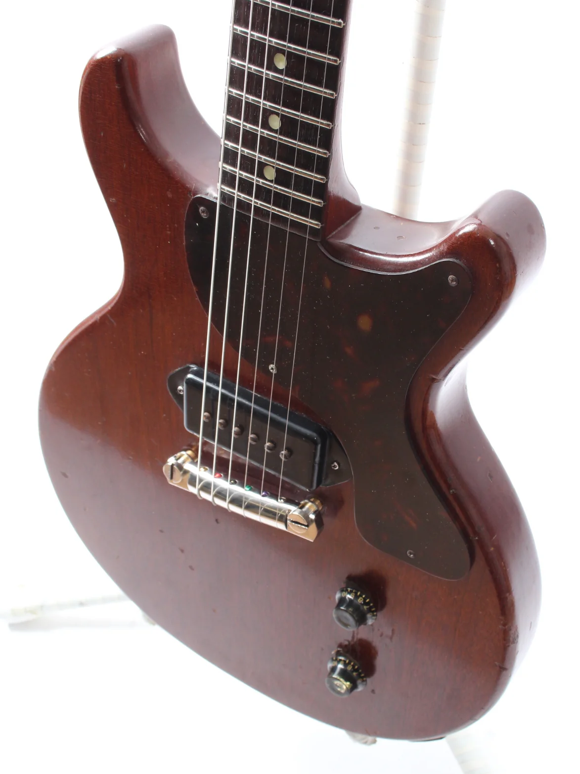 1959 Gibson Les Paul Junior DC cherry red - Image 3