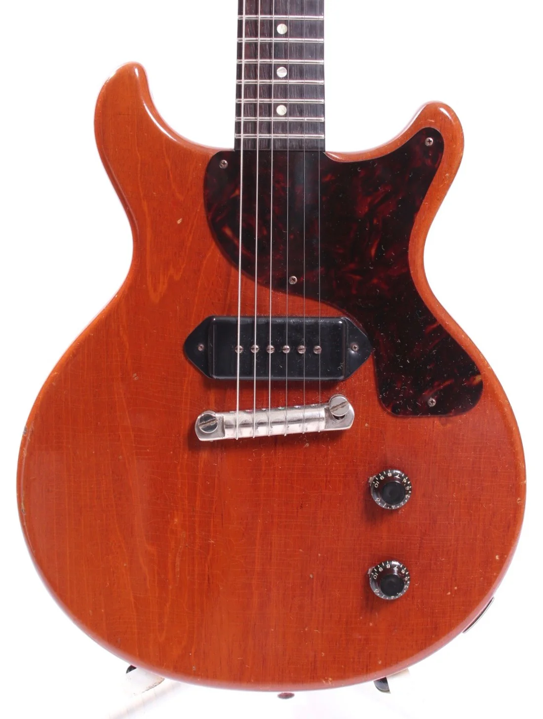 1959 Gibson Les Paul Junior DC cherry red - Image 2