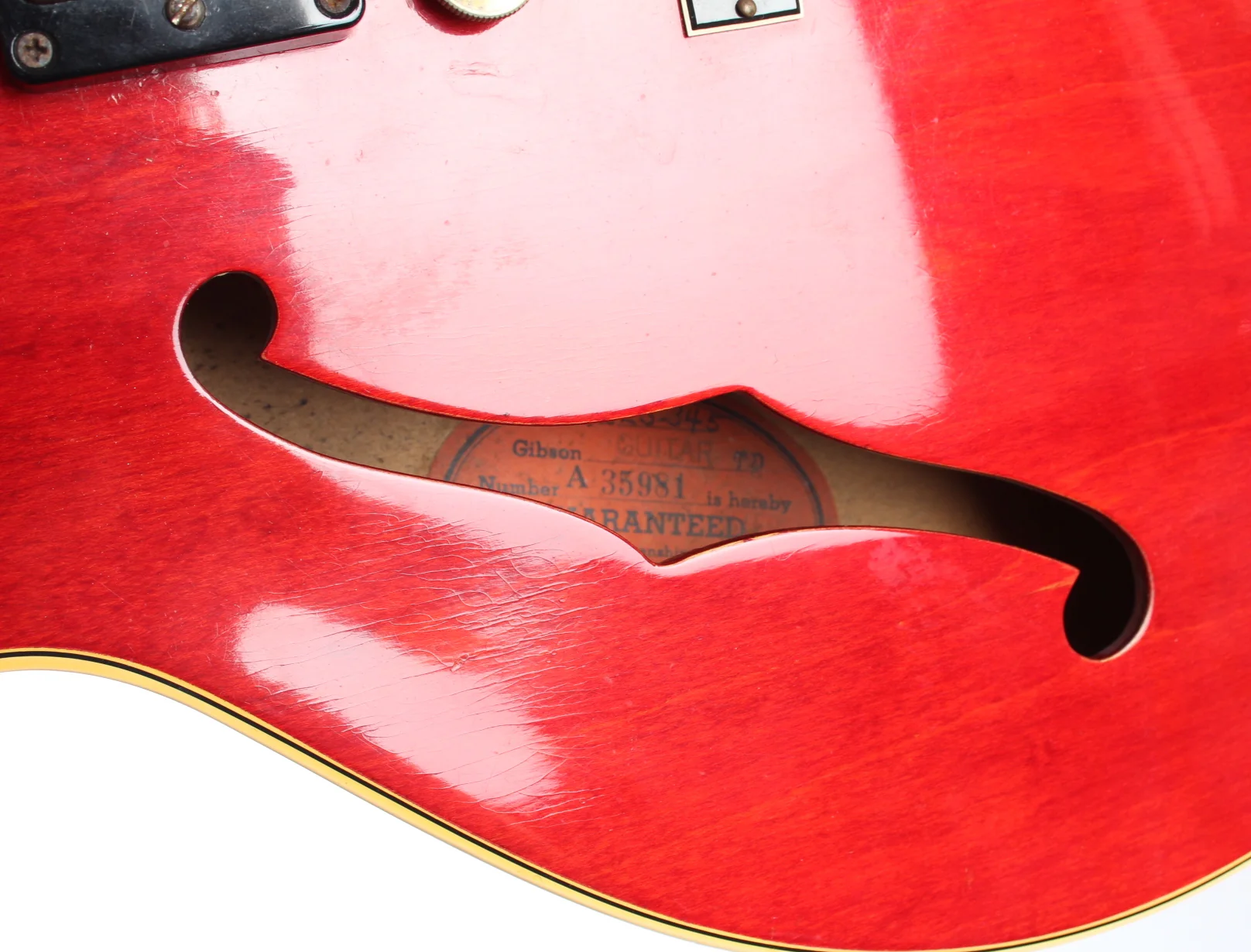 1960 Gibson ES-345TD cherry red - Image 6