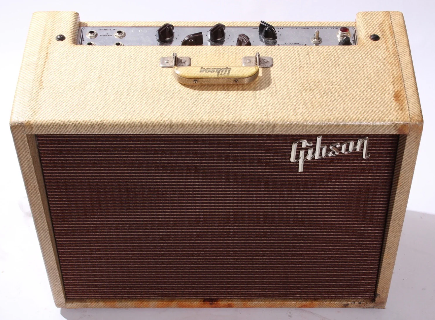 1960 Gibson GA-20T Ranger tweed - Image 2