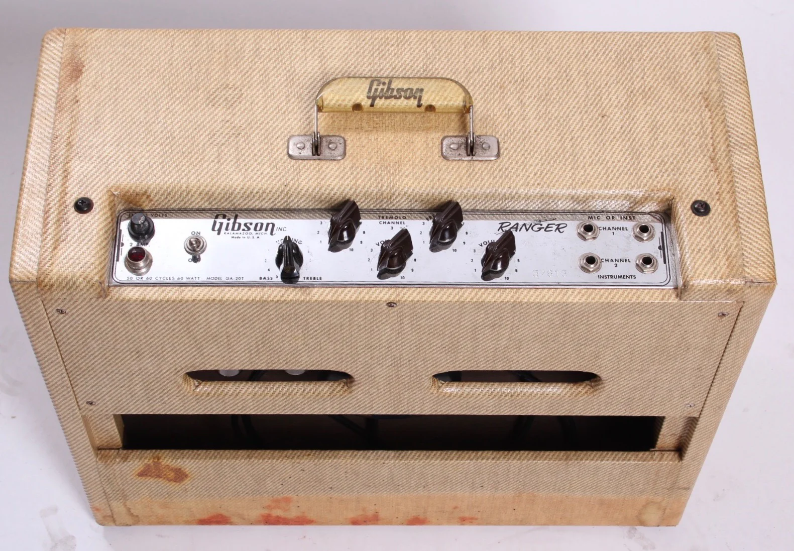 1960 Gibson GA-20T Ranger tweed - Image 4