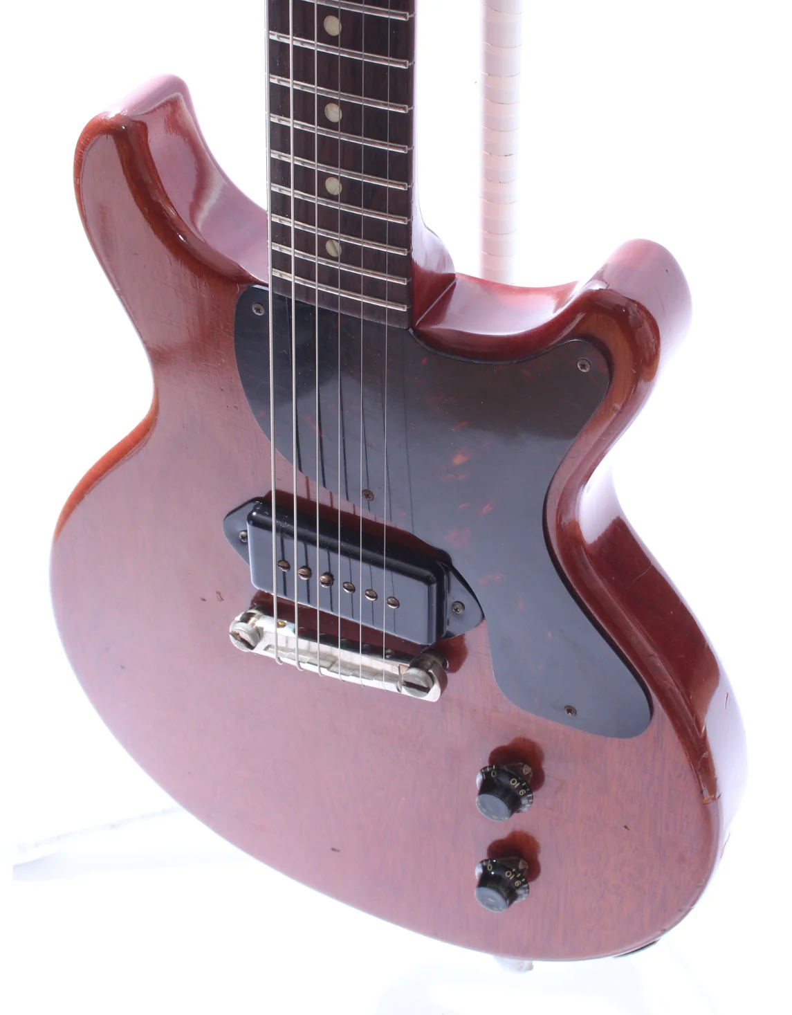 1960 Gibson Les Paul Junior DC cherry red - Image 3