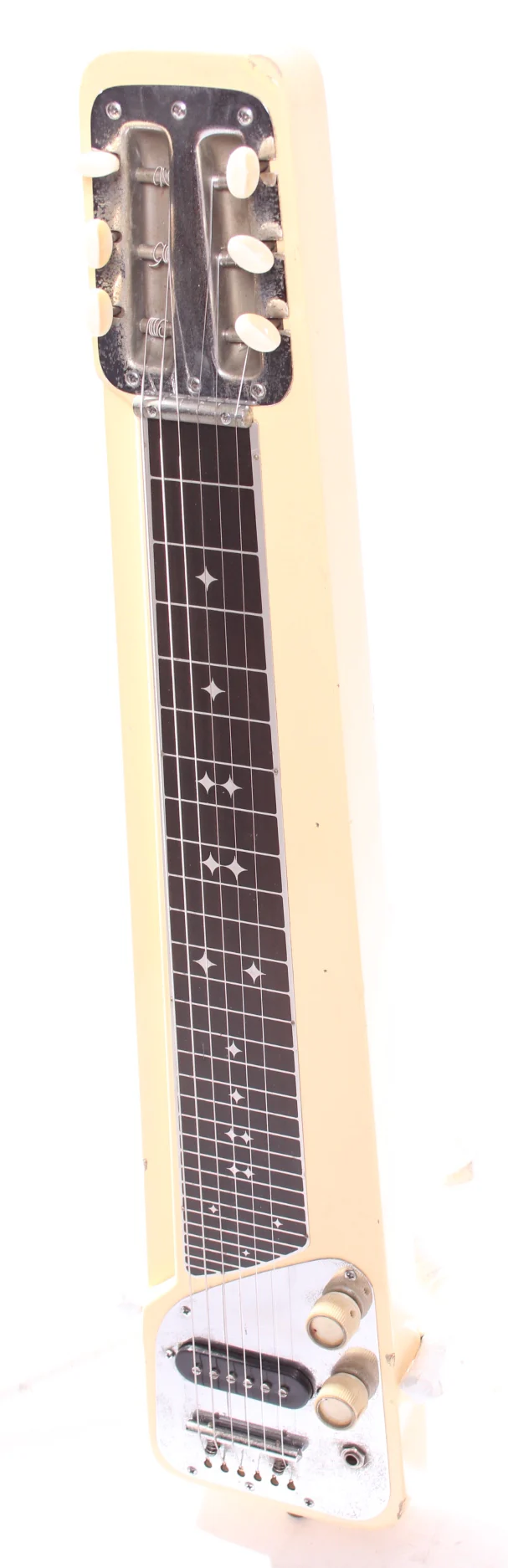 1960s Columbia Lap Steel CEG-581 white - Image 2