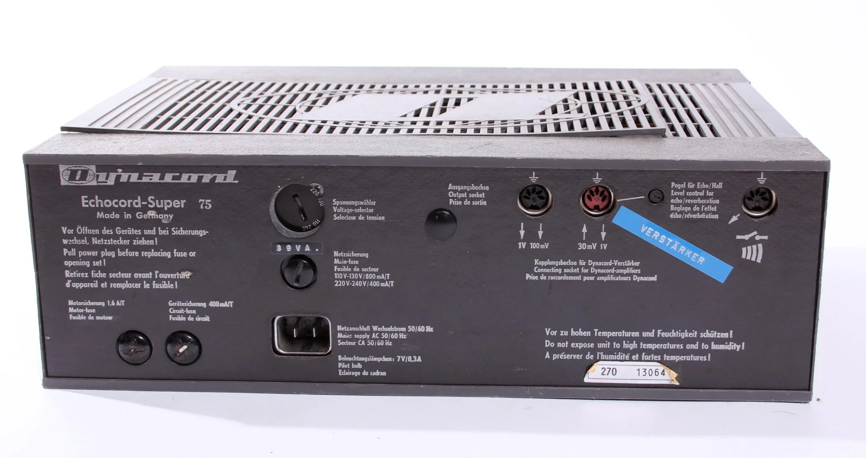 1960s Dynacord Echocord Super 75 - Image 2