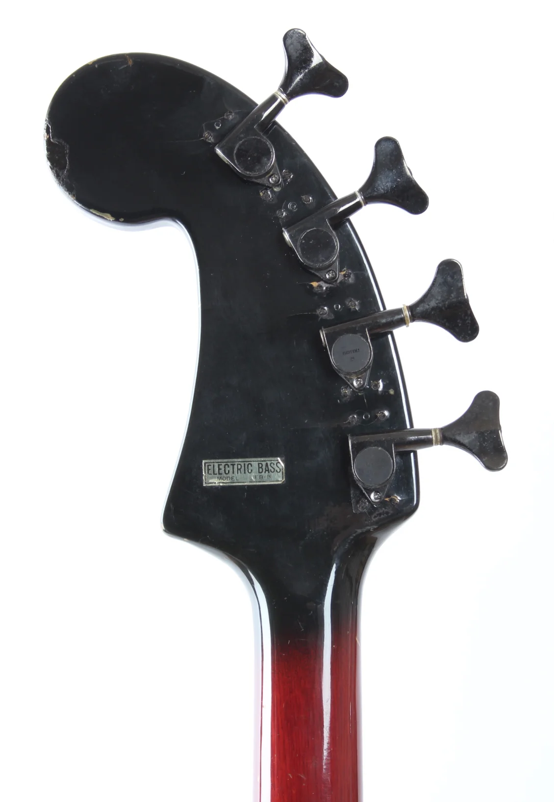 1960s Guyatone EB-8 Bass red sunburst - Image 10