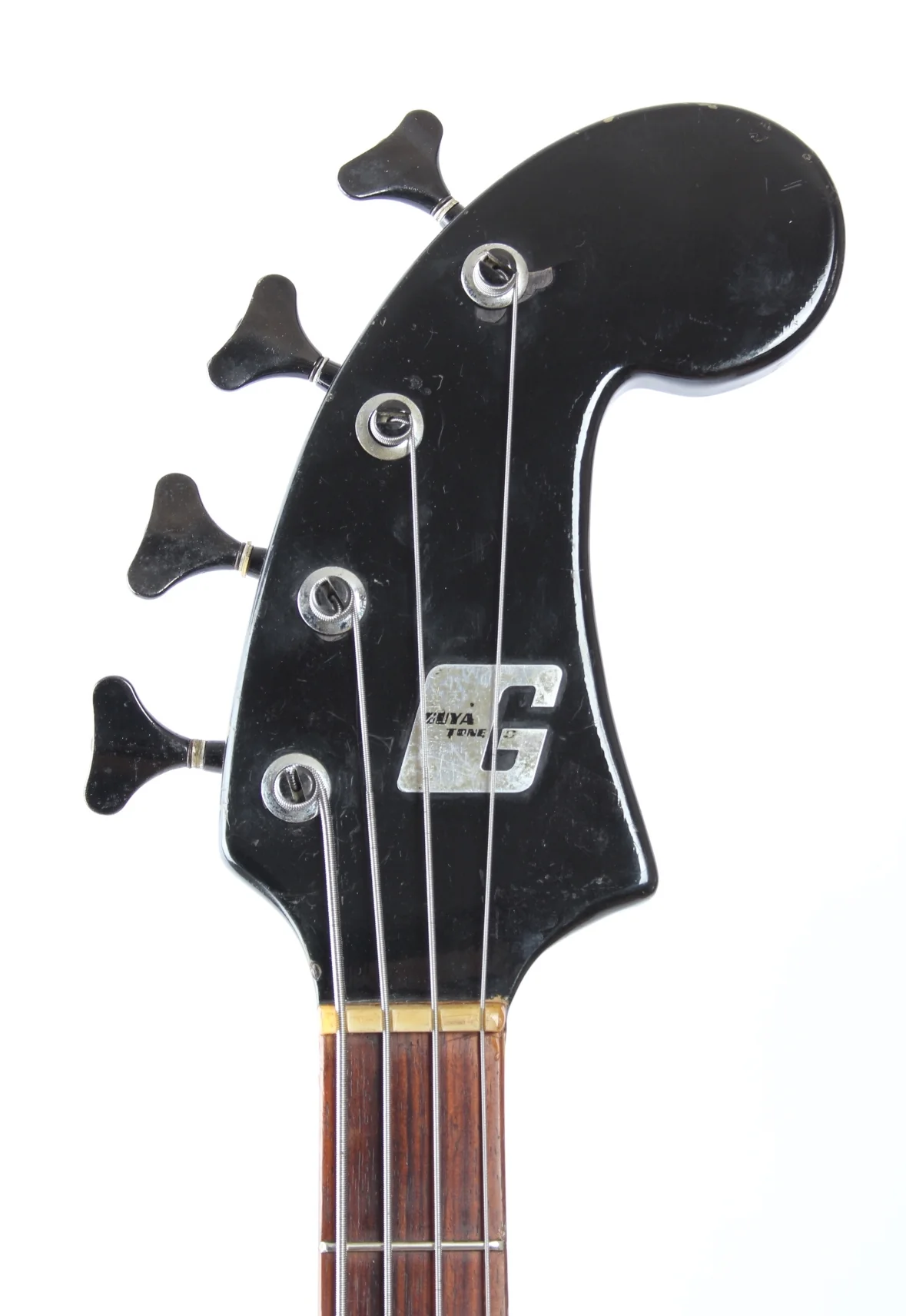 1960s Guyatone EB-8 Bass red sunburst - Image 5