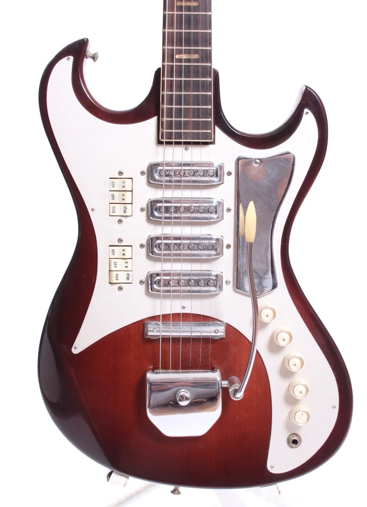 1960s Kawai SD4W Hound Dog Taylor S180 sunburst - Image 2