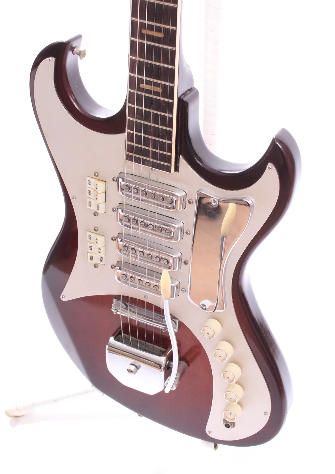1960s Kawai SD4W Hound Dog Taylor S180 sunburst - Image 3
