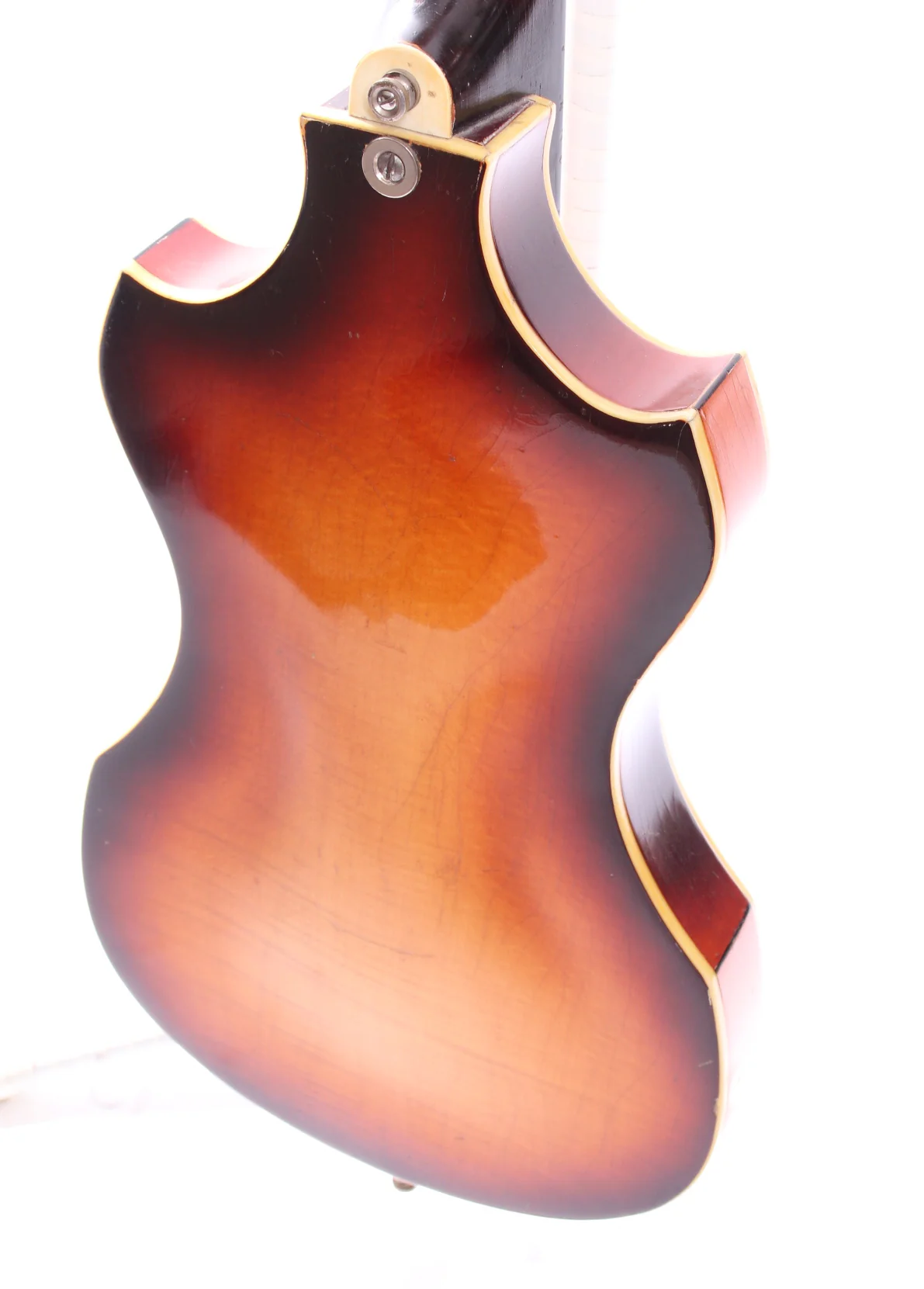 1960s Klira Twen Star Bass 162/2 sunburst - Image 8