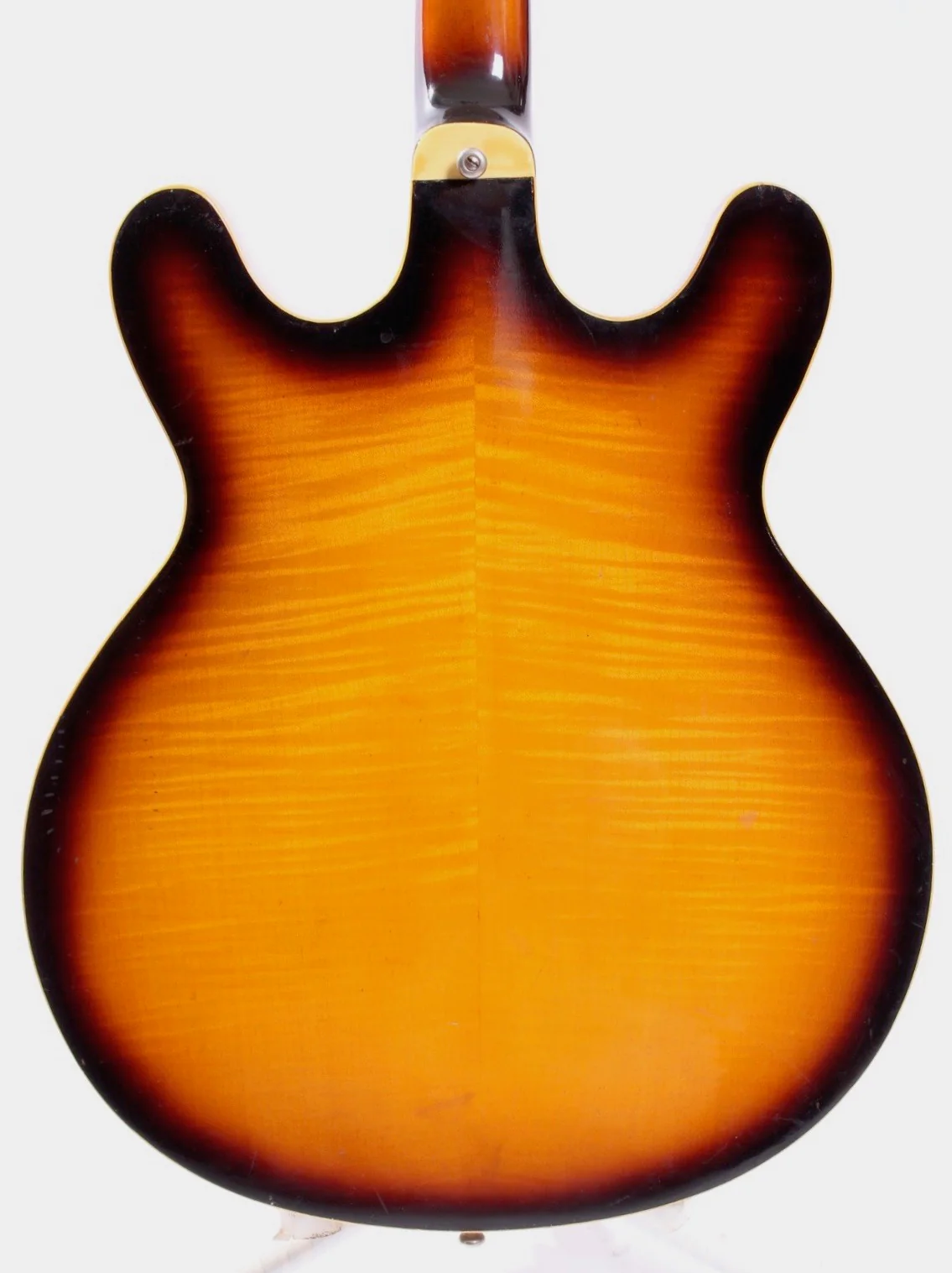 1960s Klira Ultra Thinline Bass sunburst - Image 7