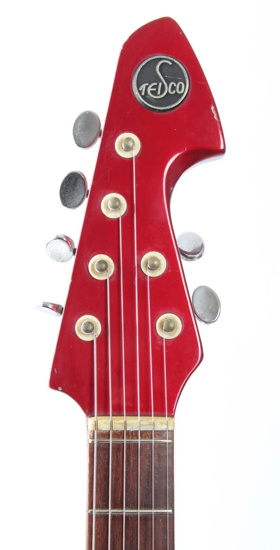 1960s Teisco K-3L candy apple red - Image 5