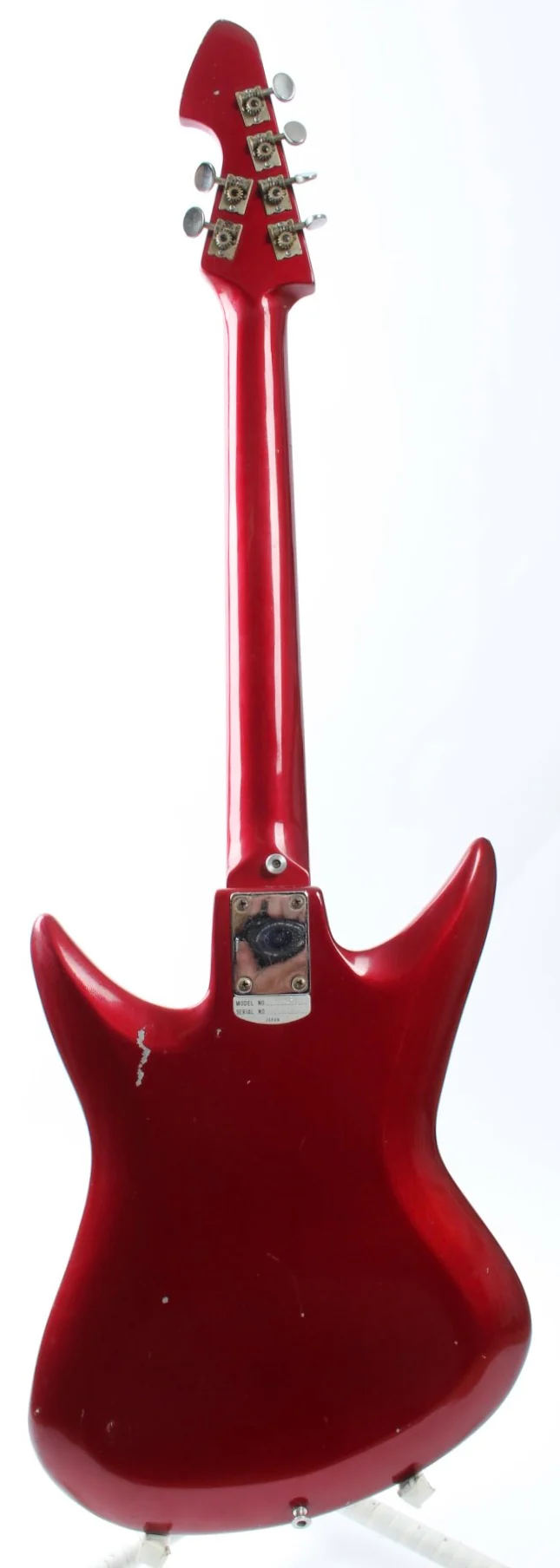 1960s Teisco K-3L candy apple red - Image 6