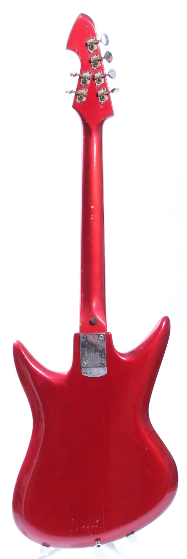 1960s Teisco K-3L candy apple red - Image 6