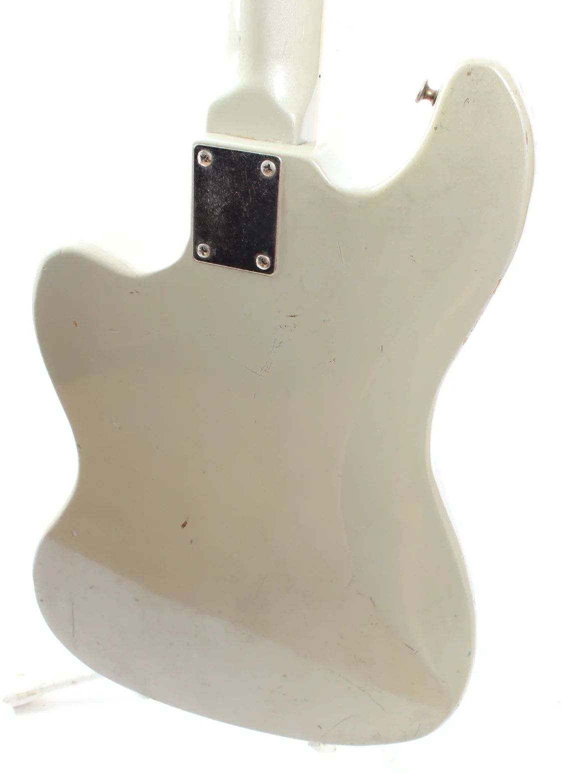 1960s Teisco NB-4 EB-200 Bass platinum grey - Image 8
