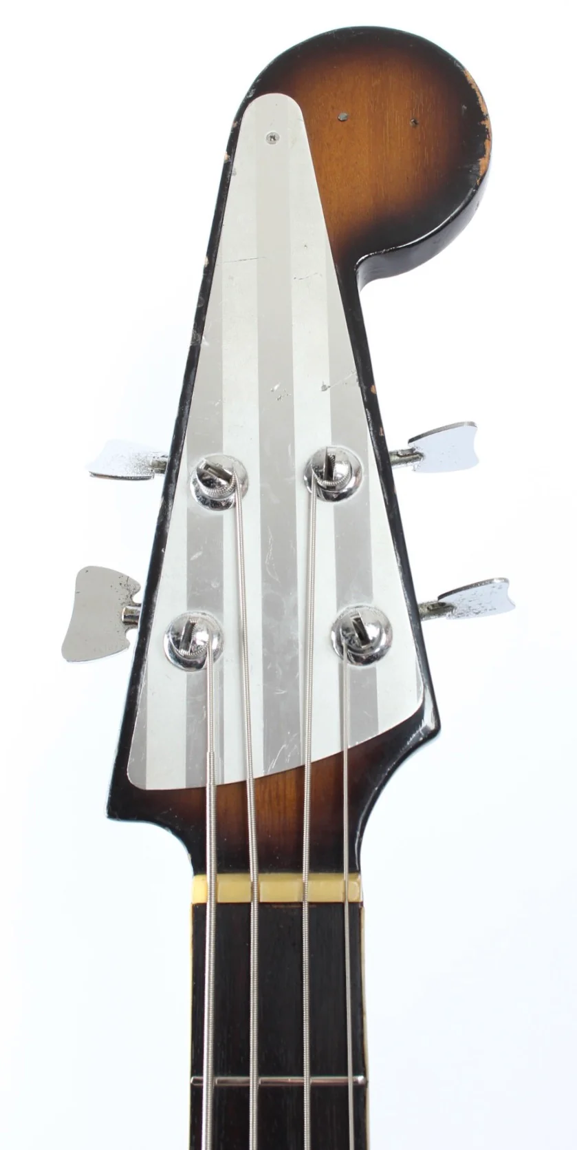 1960s Teisco NB-4 EB-200 Bass sunburst - Image 5