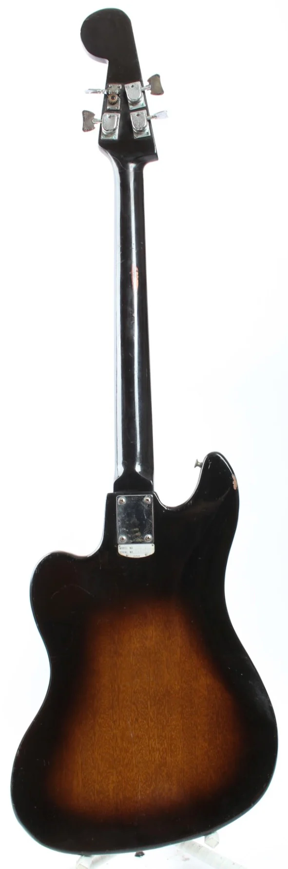 1960s Teisco NB-4 EB-200 sunburst - Image 6