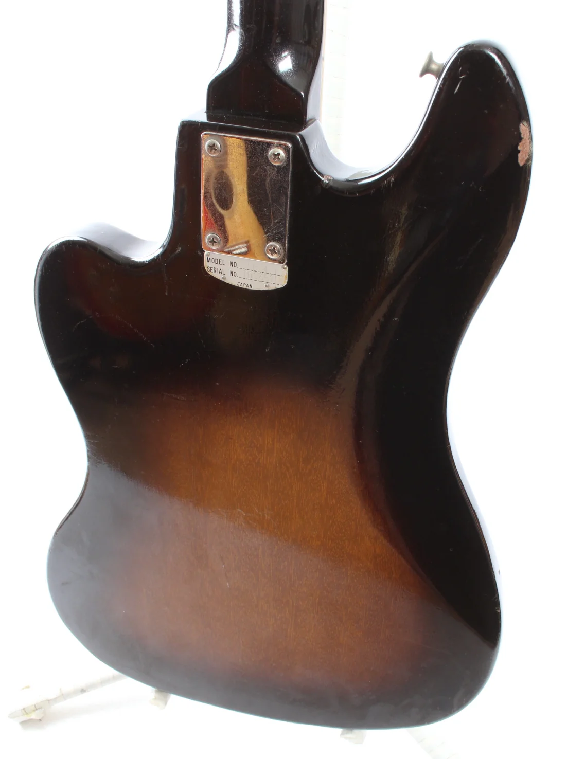 1960s Teisco NB-4 EB-200 sunburst - Image 8