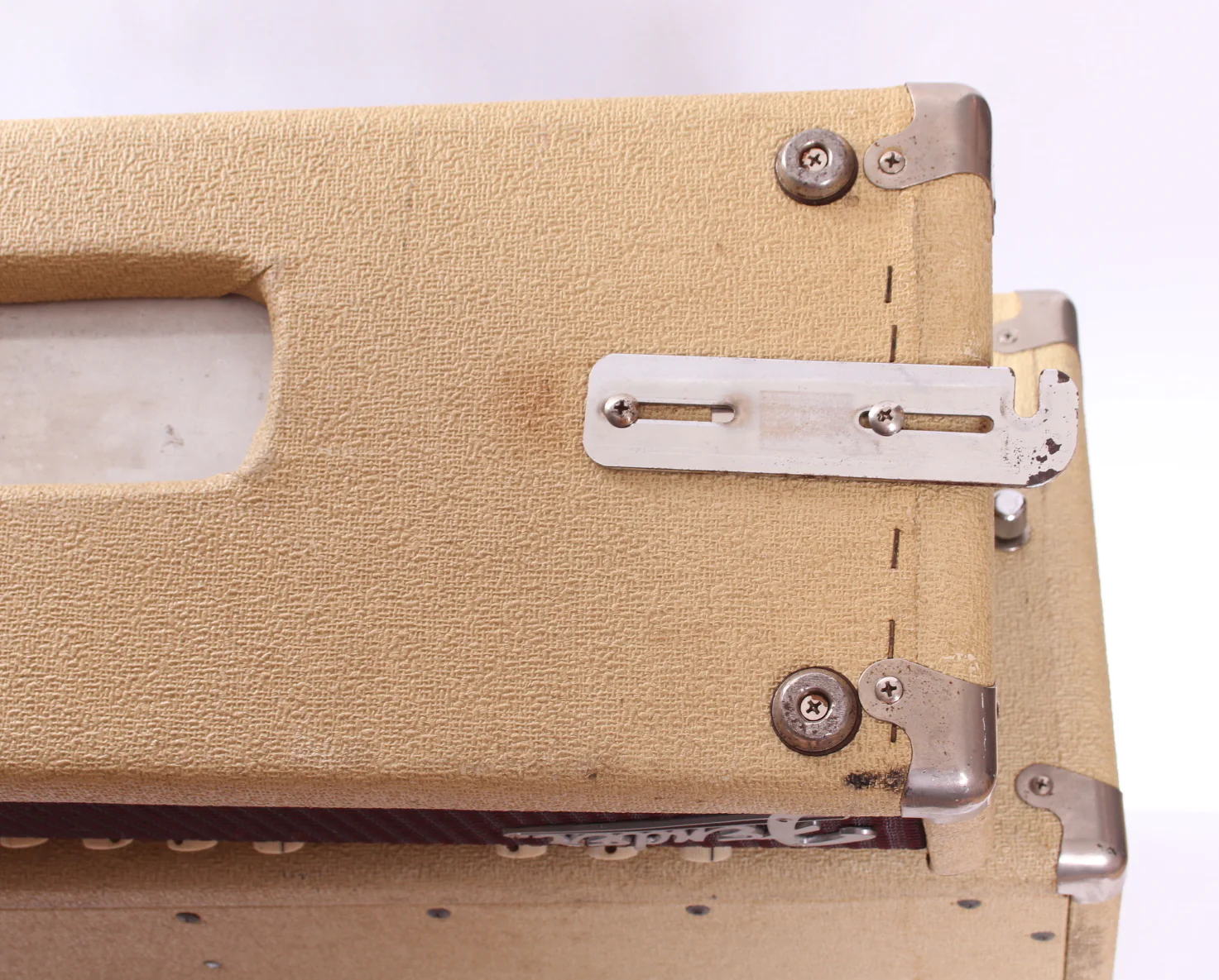 1962 Fender Showman 12 JBL 6G14 export blond oxblood - Image 11