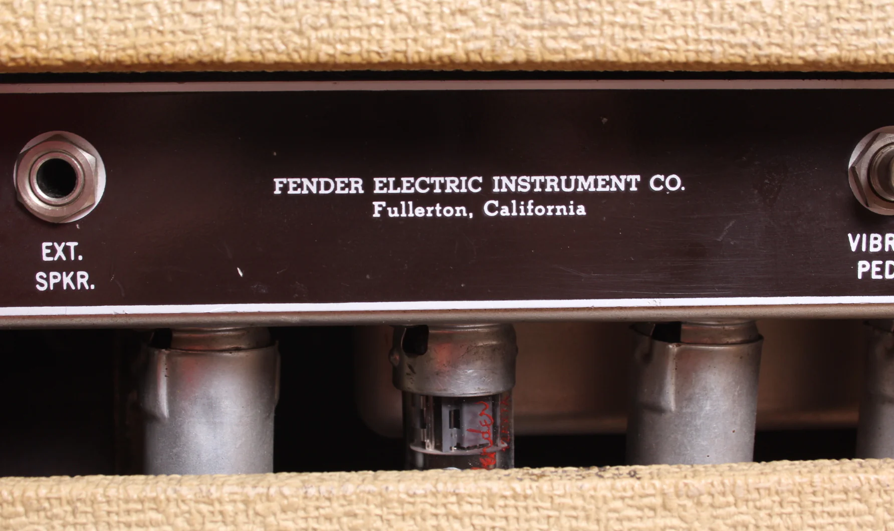 1962 Fender Showman 12 JBL 6G14 export blond oxblood - Image 15